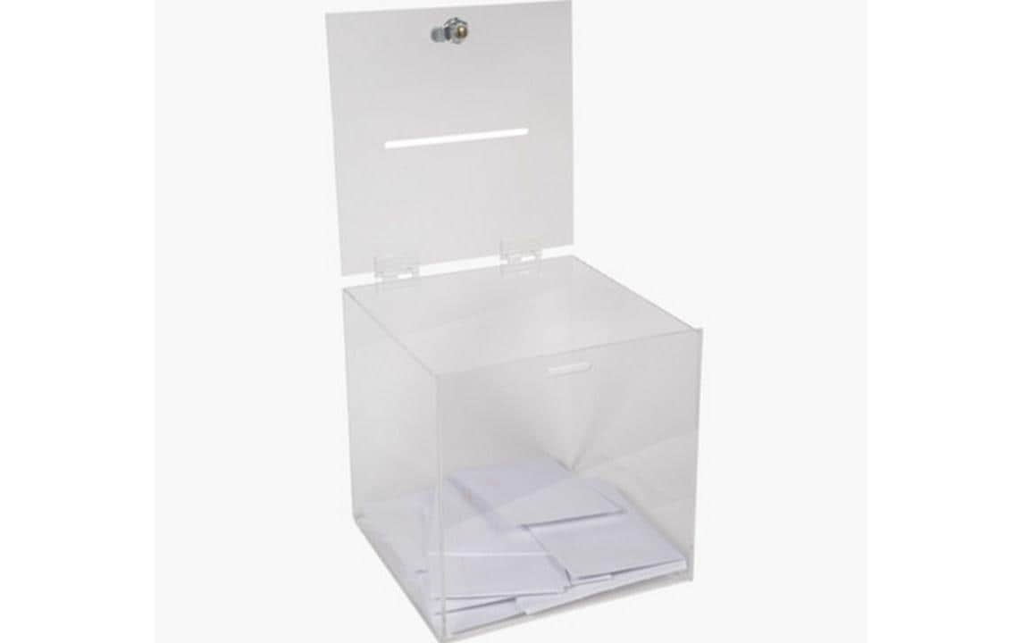Exacompta Spardose – Transparent – Polymethylmethacrylat