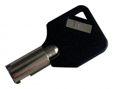 Mobilis Schlüssel für Mobilis 001393 – Schwarz, Silber
