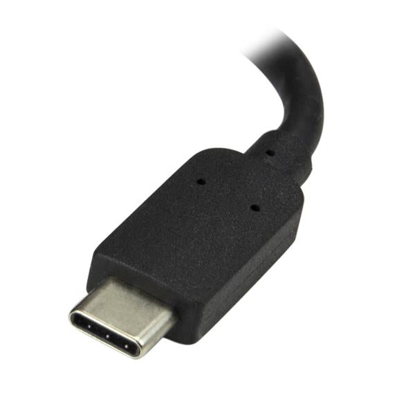 StarTech.com USB-C zu HDMI Adapter – 4K (3840 × 2160) @ 60 Hz, HDMI 2.0, PD 60 W, 0,1 m – Schwarz