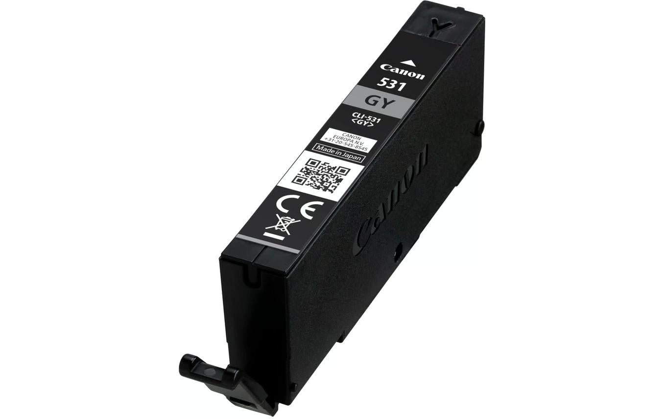 Canon Tintenpatrone CLI-531, Grau, 8,2 ml – für Tintenstrahldrucker und Multifunktionsgeräte