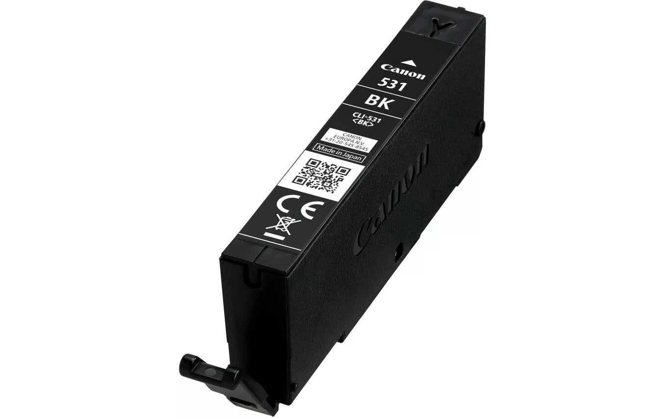 Canon Tintenpatrone CLI-531, Schwarz, 8,2 ml – für Tintenstrahldrucker/Multifunktionsgeräte