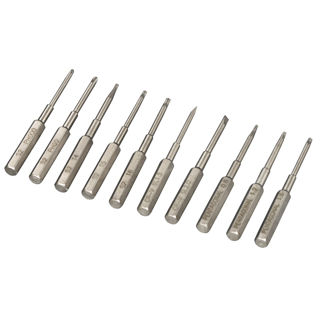 Hama Schraubendreher-Bit-Set – 10 Bits – für iPhone, Laptops, Elektronik