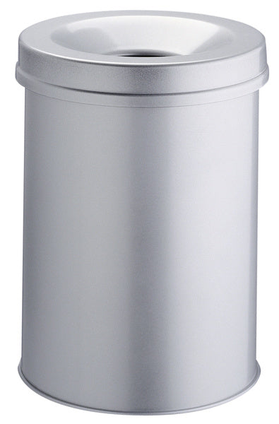 Durable Sicherheitspapierkorb – 30 l – Stahl, kratzfeste Epoxidharz-Beschichtung – Löschkopf