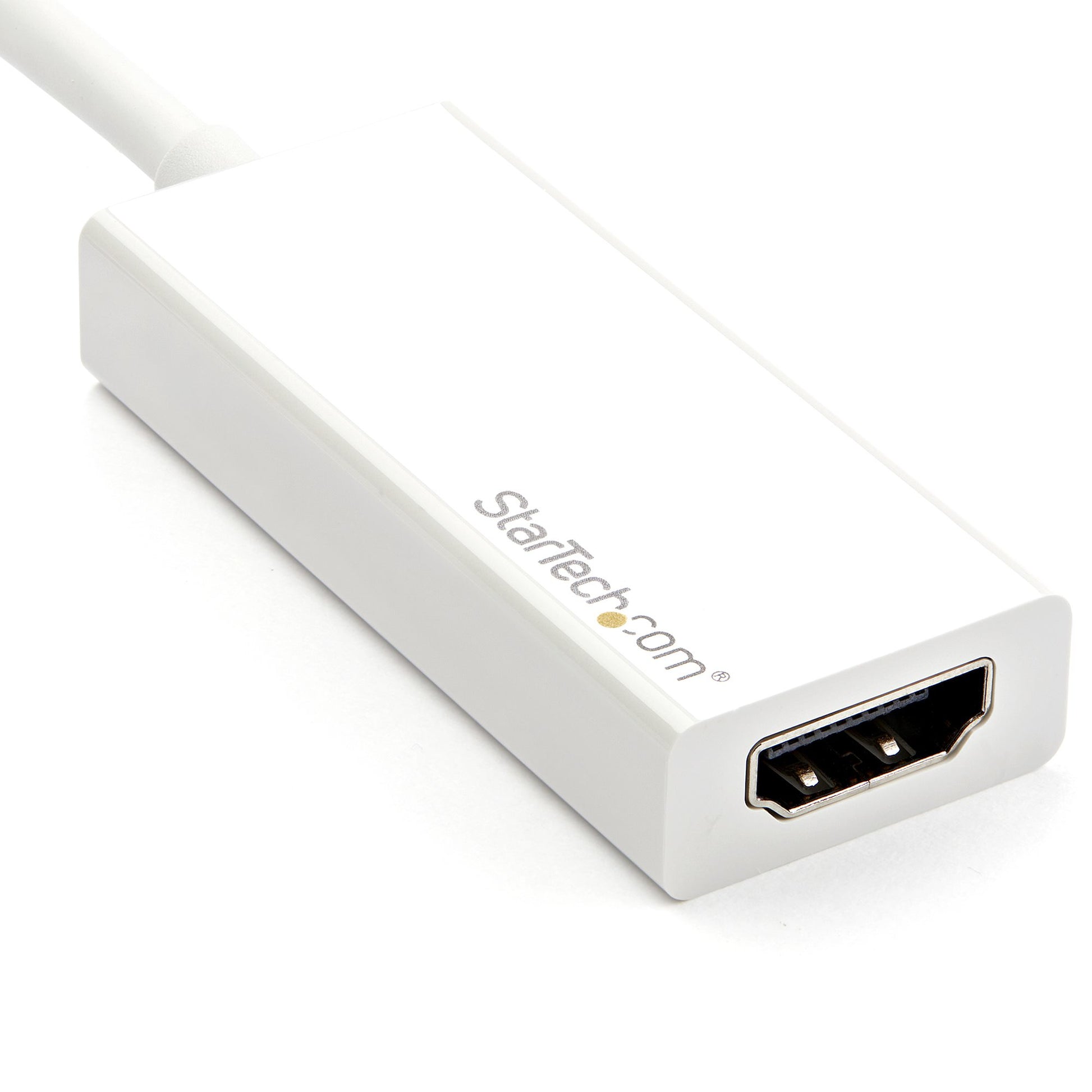 StarTech.com USB-C auf HDMI Adapter 4K 60 Hz – 0,093 m – Weiss