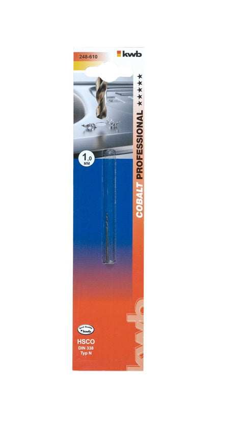 kwb Spiralbohrer 3,3 × 227 mm HSS-Co Zylinderschaft – für Metall