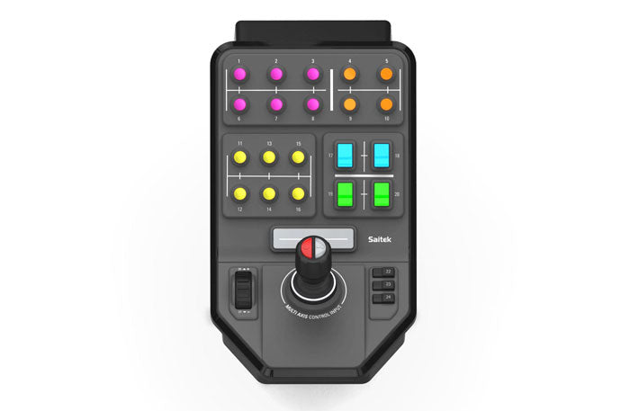 Logitech G Saitek Farm Sim Seitenpanel – Joystick – USB (kabelgebunden), 3 Achsen, programmierbar, für PC