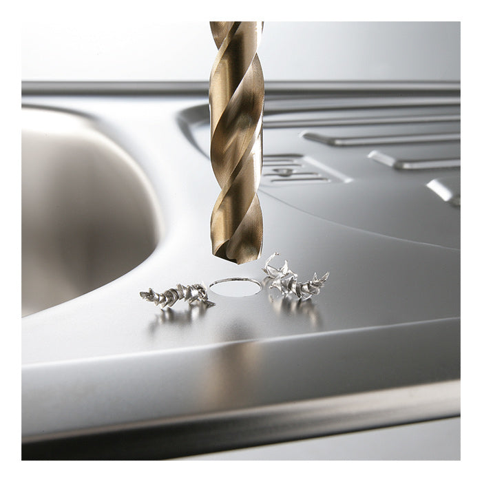 kwb Spiralbohrer 5 × 227 mm HSS-Co Zylinderschaft – für Metall