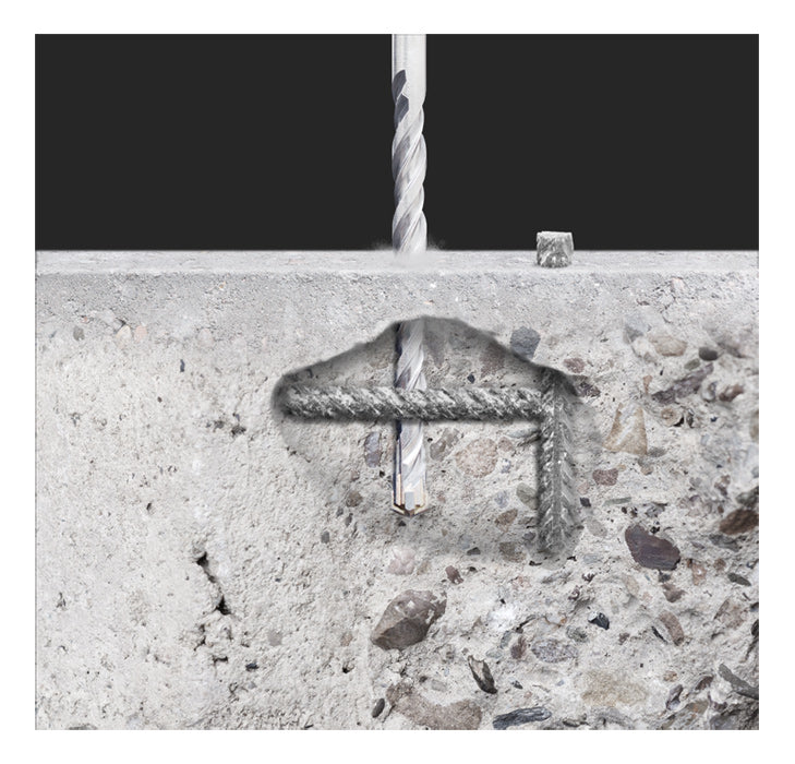kwb Hammerbohrer – 260 mm, SDS-Plus, für Beton geeignet