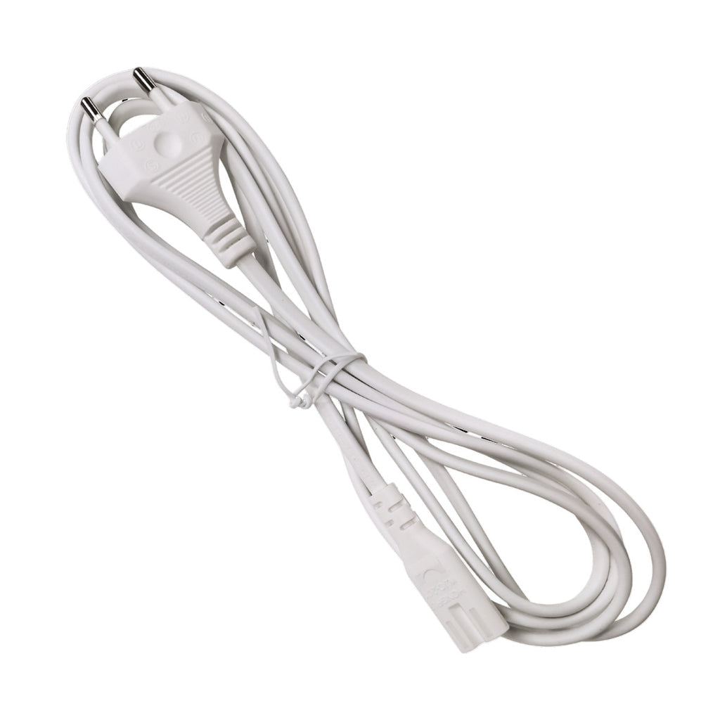 Targus Netzkabel – Eurostecker (Typ C) – IEC C7, 2 m, weiss