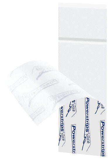 TESA Montagestreifen – transparent, bis 1 kg, 8 Stk., für Glas/Kunststoff, Innen