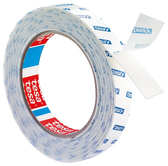 TESA Montageband 013 019 mm 7D 02A 1,5 m, weiss, f5Cr Glas/Metall/Kunststoff, Innen