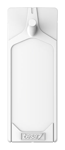TESA Haken – mit Klebestreifen – weiss – 1 kg – 2 Stück
