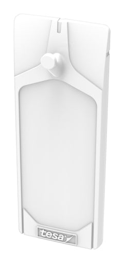 TESA Haken – mit Klebestreifen – weiss – 1 kg – 2 Stück