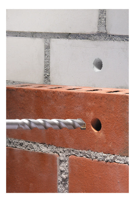 kwb Steinbohrersatz 3/4/5/6/7/8/9/10 mm – 160 mm – Zylinderschaft – für Mauerwerk & Beton – 8-tlg.