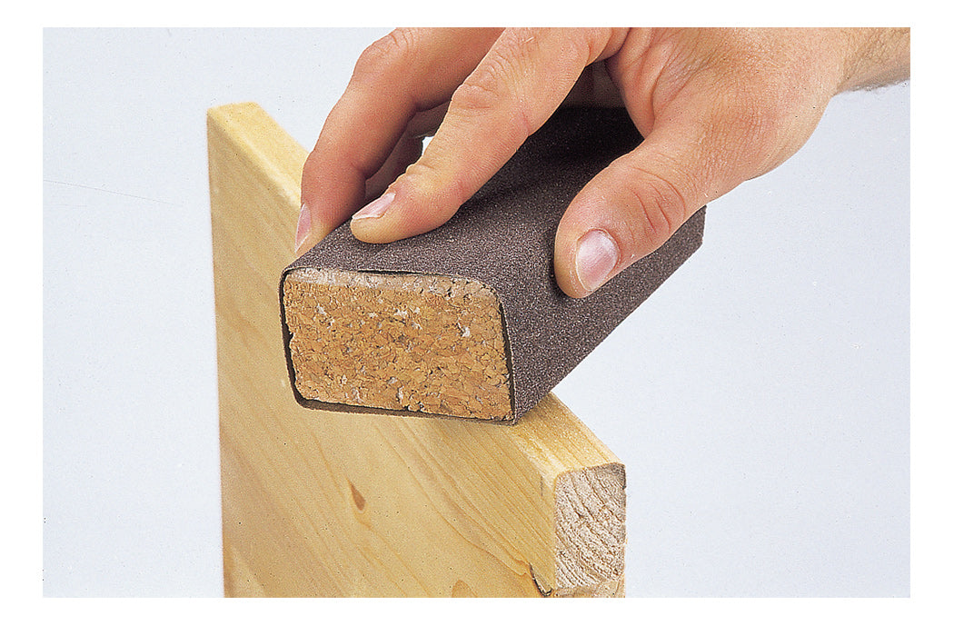 kwb Handschleifklotz – 60 × 40 × 100 mm – Kork