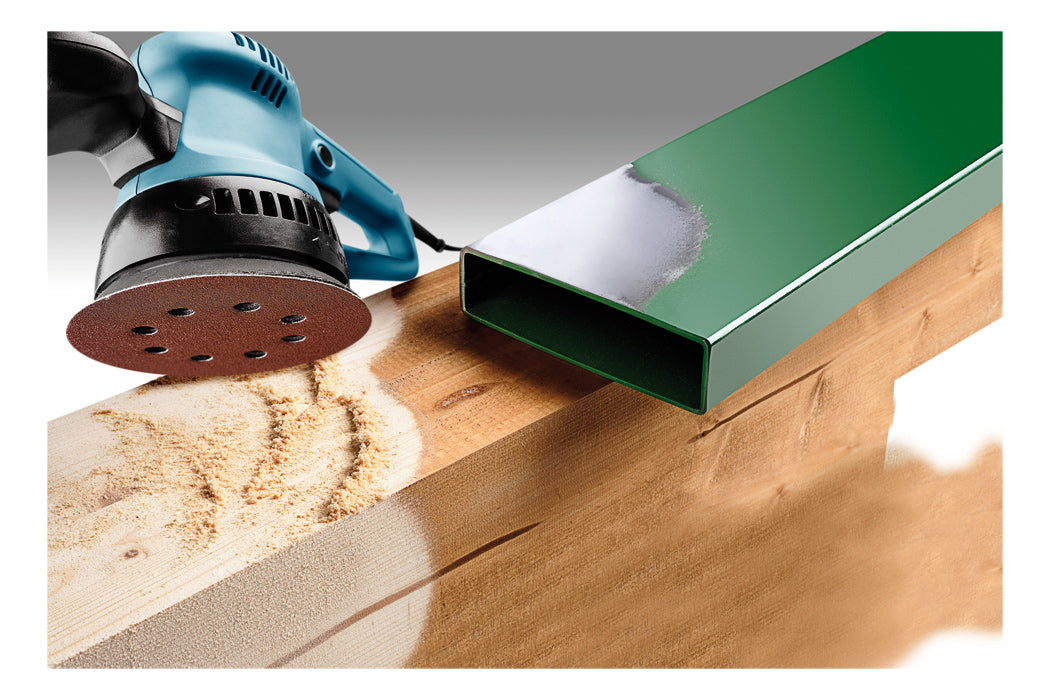 kwb Schleifscheibe 125 mm Körnung 40 – 5 Stück – für Metall & Holz – für Exzenterschleifer