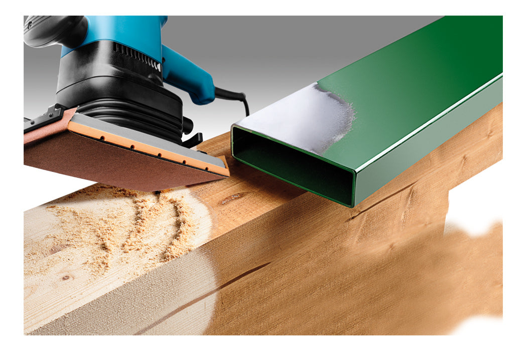 kwb Schleifblatt 280 × 115 mm Aluminiumoxid – für Metall, Holz – 10 Stk – P240
