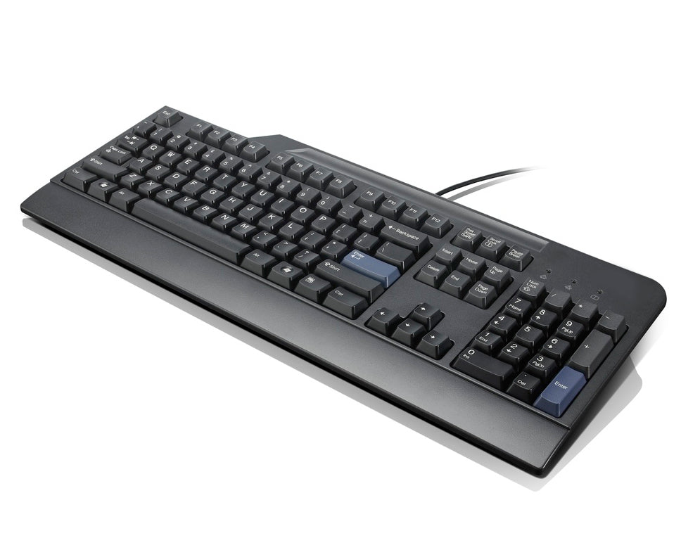 Lenovo Tastatur – kabelgebunden (PS/2) – Griechisch – Schwarz