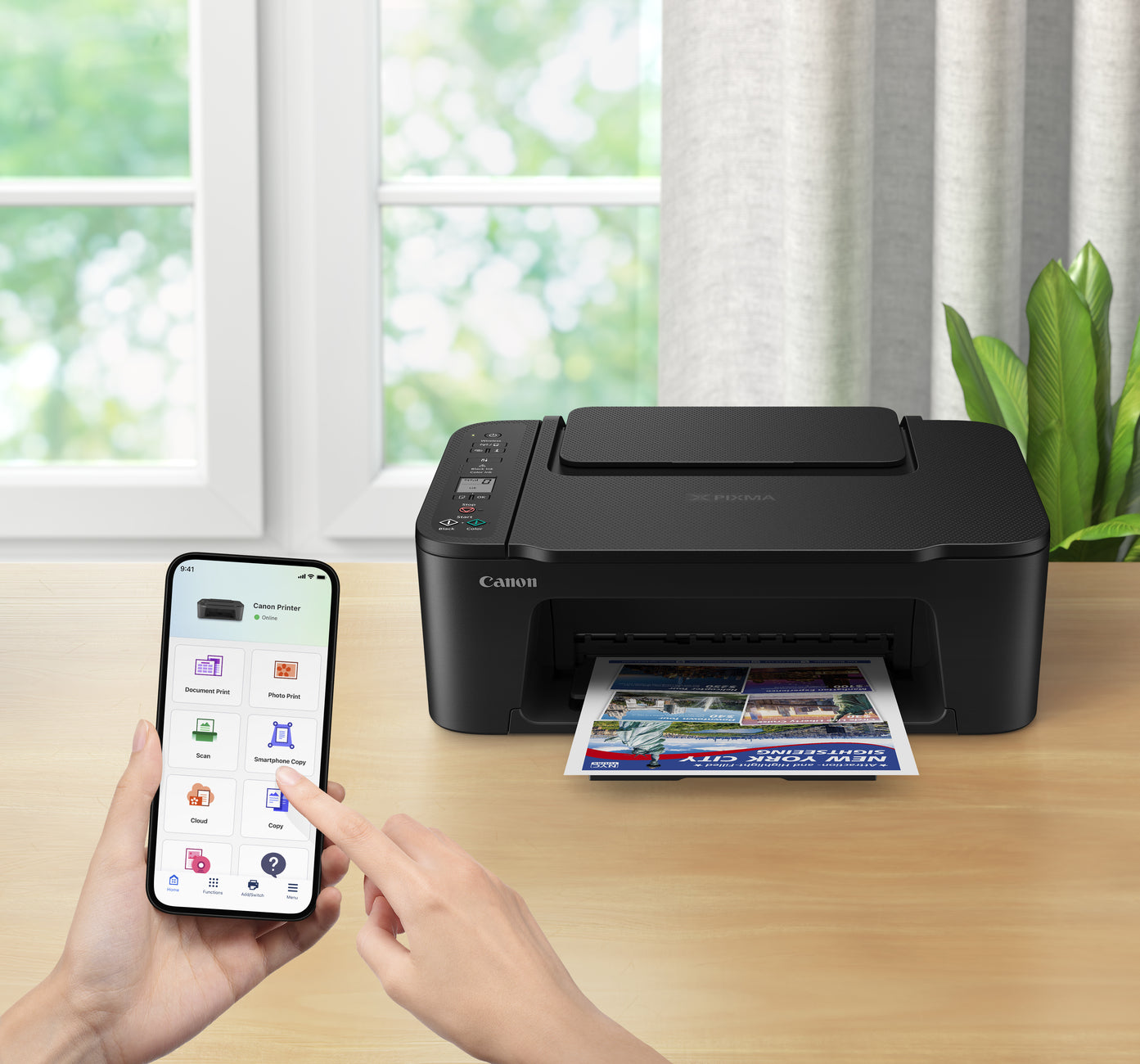 Canon PIXMA TS3750i – Farbtintenstrahl-Multifunktionsdrucker, A4, 3-in-1, Duplex, WLAN, AirPrint, Mopria
