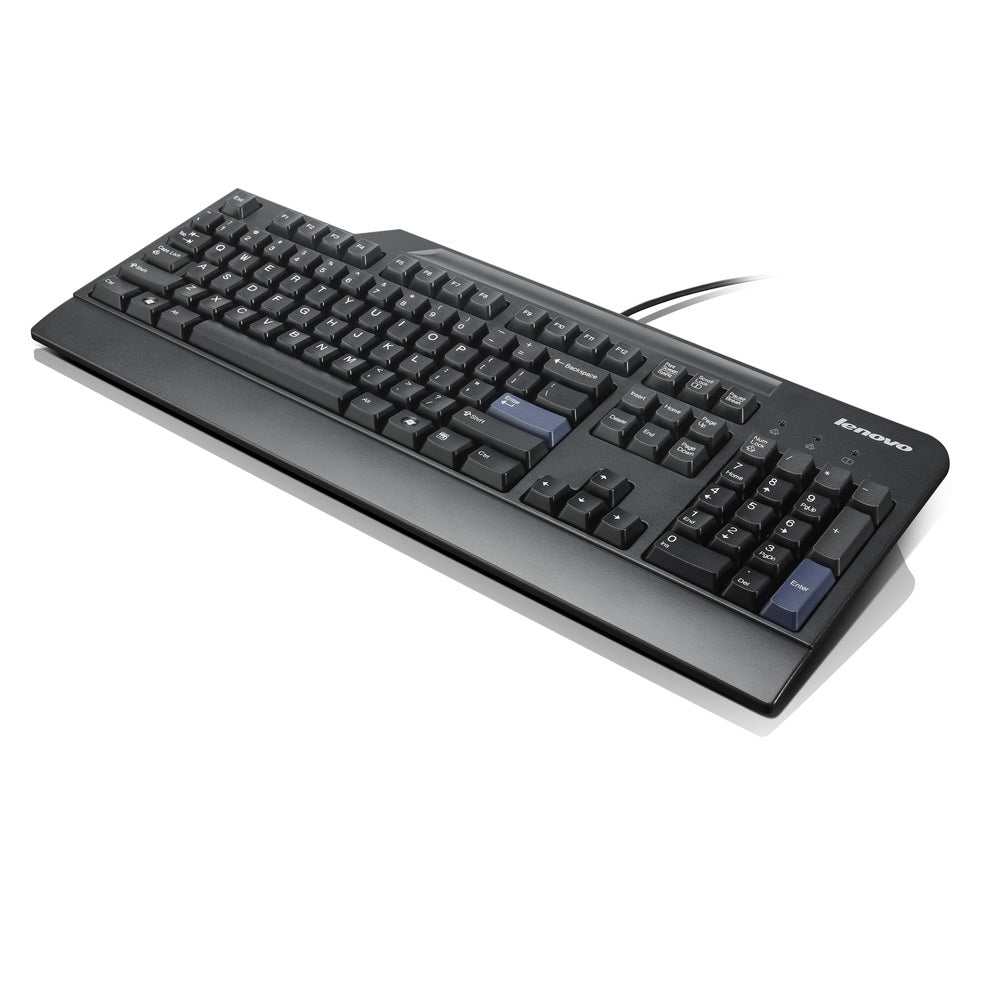 Lenovo Tastatur – kabelgebunden (USB) – QWERTY (US-INT) – Schwarz
