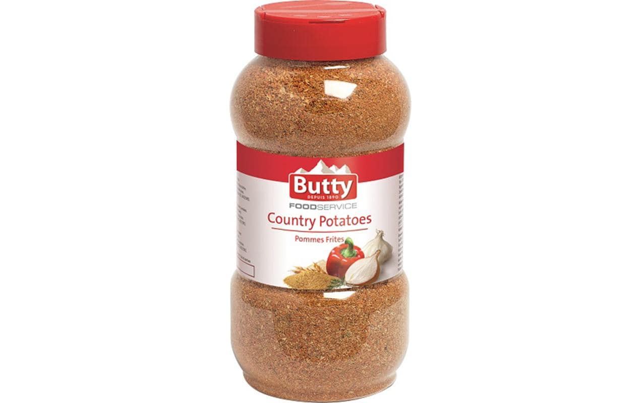 Butty Gewürzmischung Country Potatoes Frites, vegetarisch – 700 g