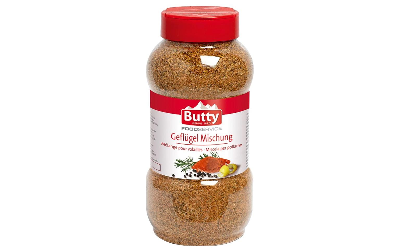 Butty Gewürzmischung für Geflügel, Pulver, vegetarisch – 600 g