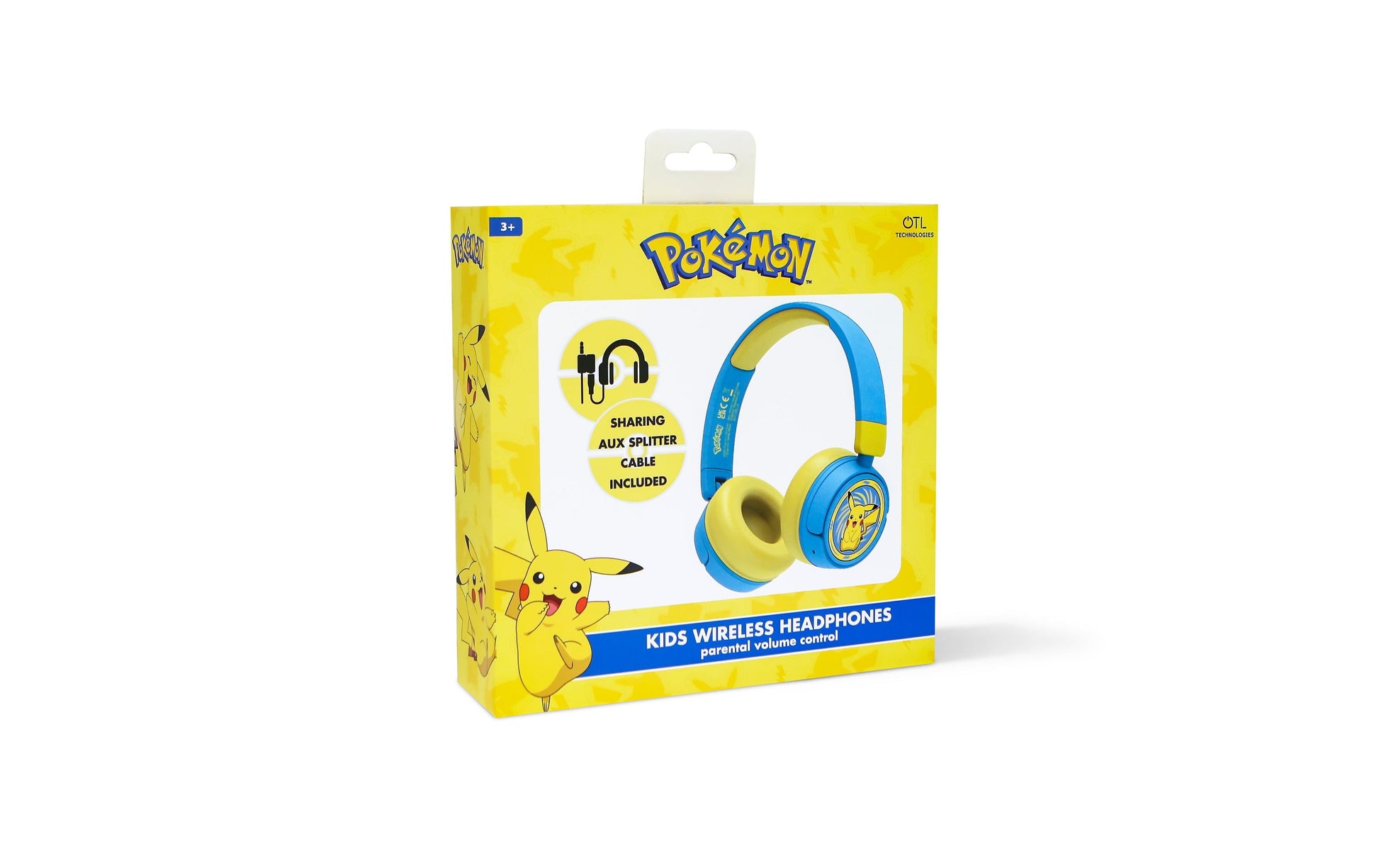 OTL Technologies OTL PK0980 Kinderkopfhörer – On-Ear, Stereo, Kabel + BT, USB-C, Weiss, BT 5.1
