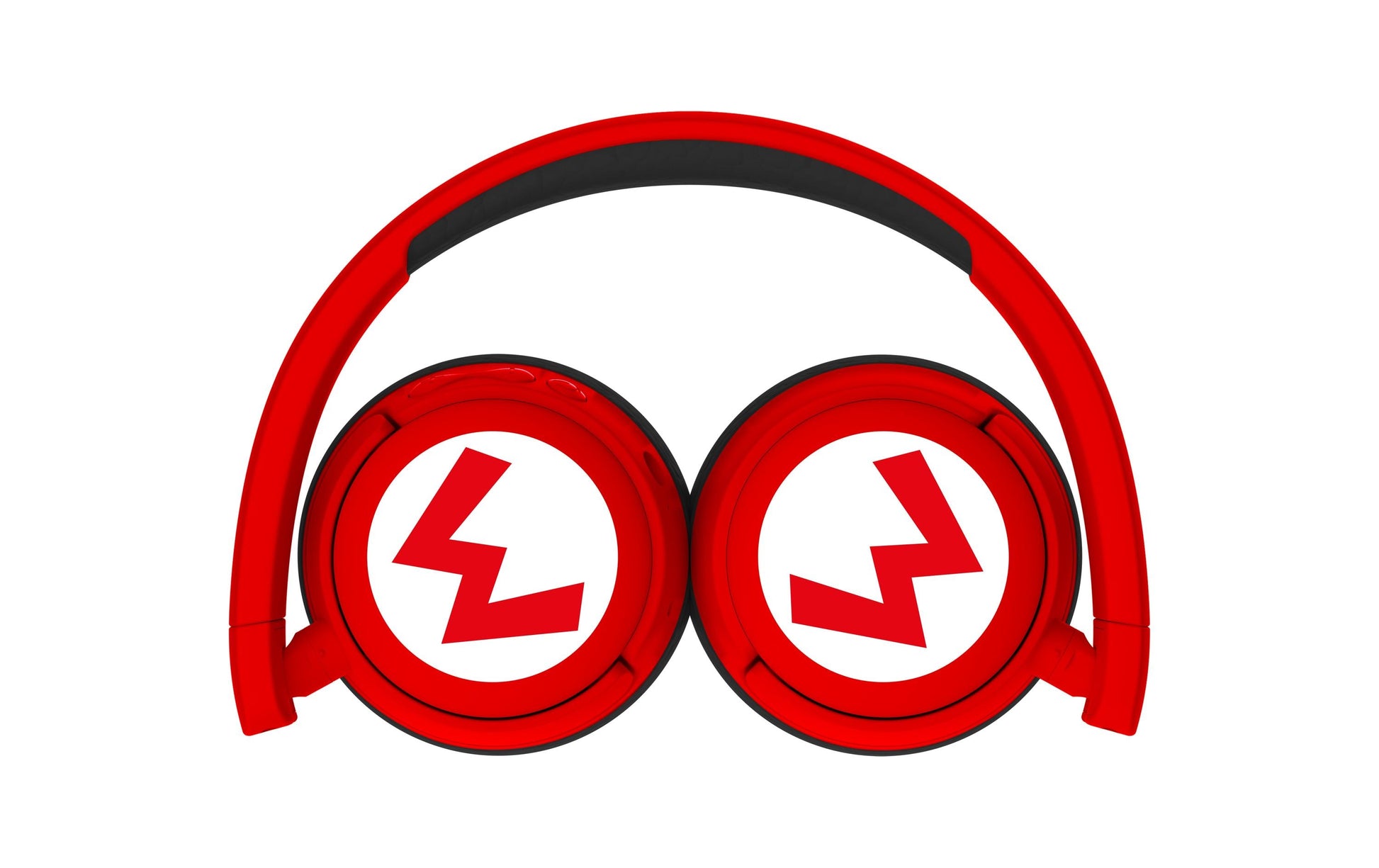 OTL Technologies Super Mario Kinderkopfhörer – On-Ear, Stereo, Kabel + BT, 3,5 mm Klinke, Rot, BT 5.1