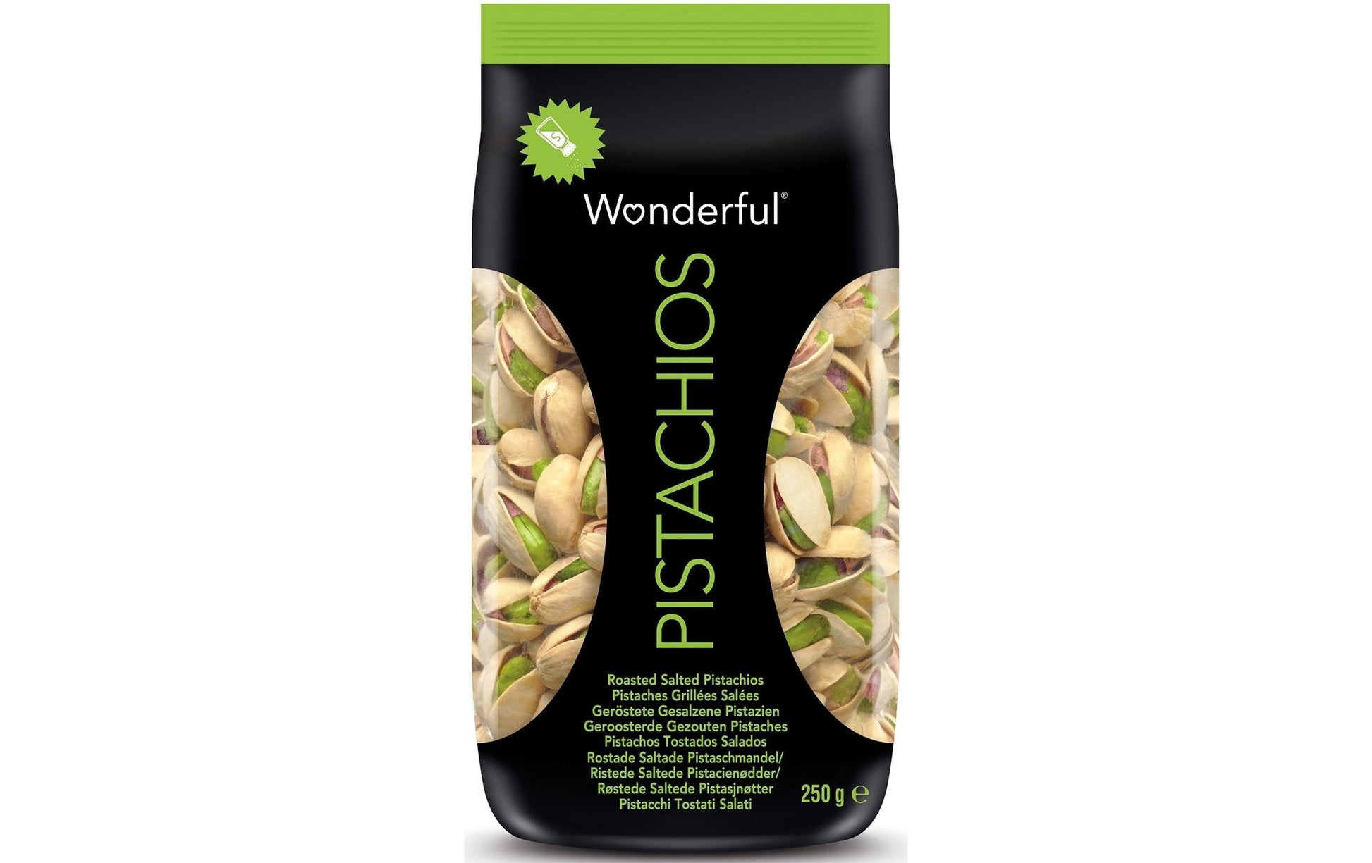 Wonderful Pistachios Pistazien – geröstet & gesalzen – 250 g
