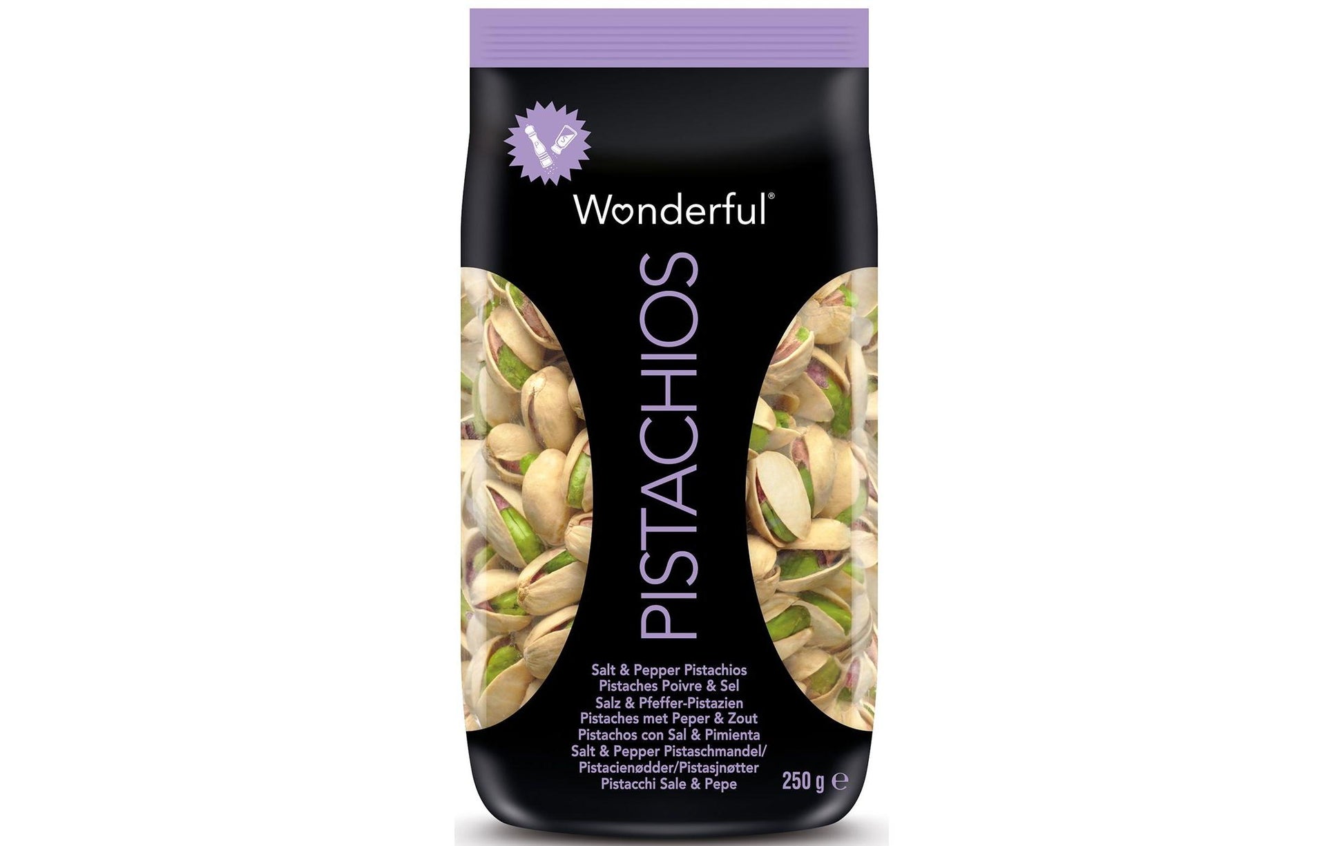 Wonderful Pistachios Pistazien – Salz & Pfeffer – 250 g