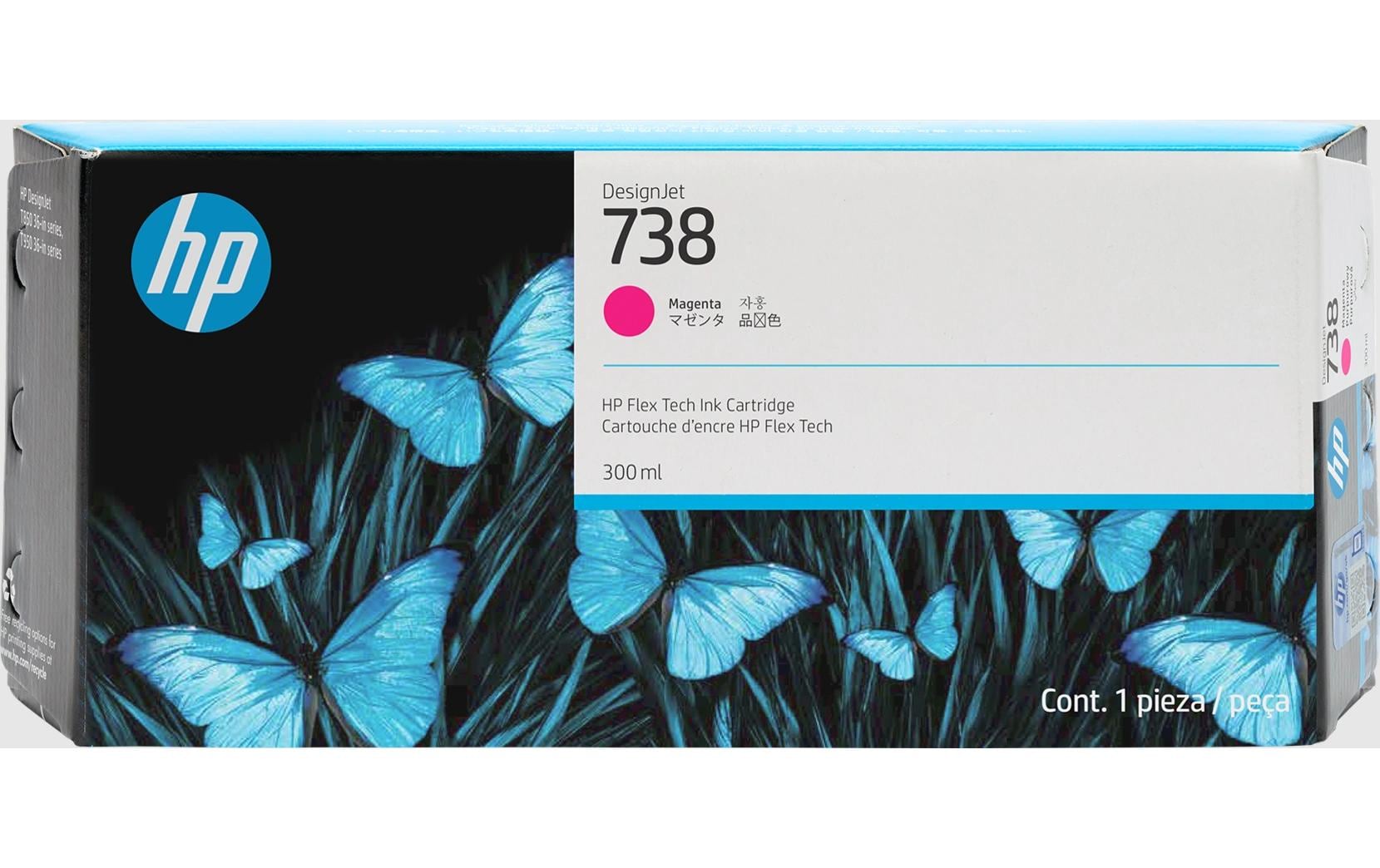 HP Tintenpatrone 676M7A, Magenta – für Inkjetdrucker/Multifunktionsgeräte