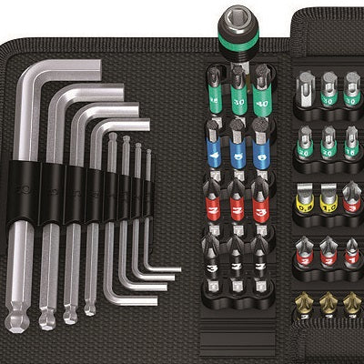 Wera Kraftform Kompakt 100 – Schraubenzieher-Set PH/PZ/SL/TX/HEX, 52-teilig, Etui