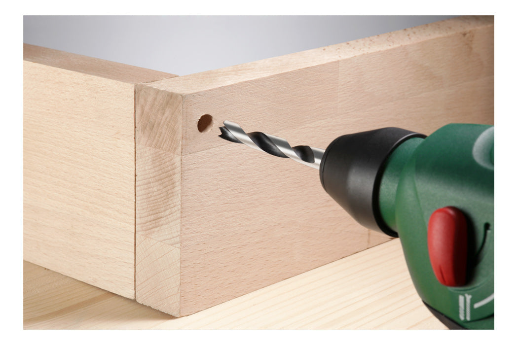 kwb Holzbohrersatz 3/4/5/6/8 mm CrV 1/4" Sechskant – für Holz – 5-teilig