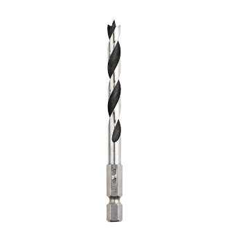kwb Holzbohrer 4 mm × 50 mm CrV 1/4" Sechskantschaft – für Holz