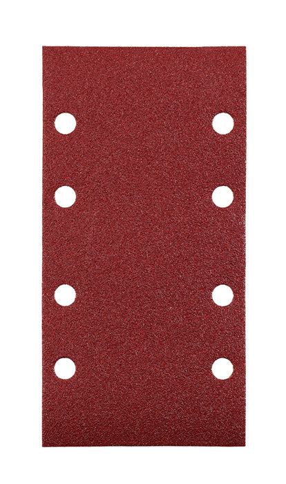 kwb Sandpapier – Klstr.Korund Gelocht 93 × 180 K 40, 5 Stück
