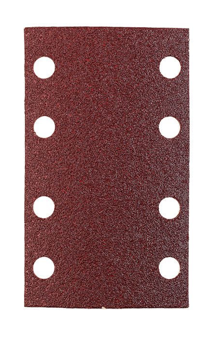 kwb Sandpapier – Klstr.Korund Gelocht K 40, 13,3 × 8,0 cm, 5 Stück pro Packung
