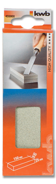 kwb Abziehstein 150 × 50 × 25 mm Aluminiumoxid – für Universal – 1 Stk