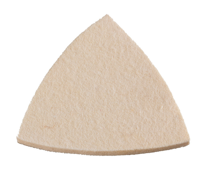 kwb Delta Polierscheibe 96 mm Filz – für Holz, Metall, Kunststoff u. a.
