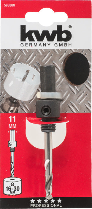 kwb Aufnahmeschaft 11 × 30 mm HSS Sechskant – für Metall – 1 Stk