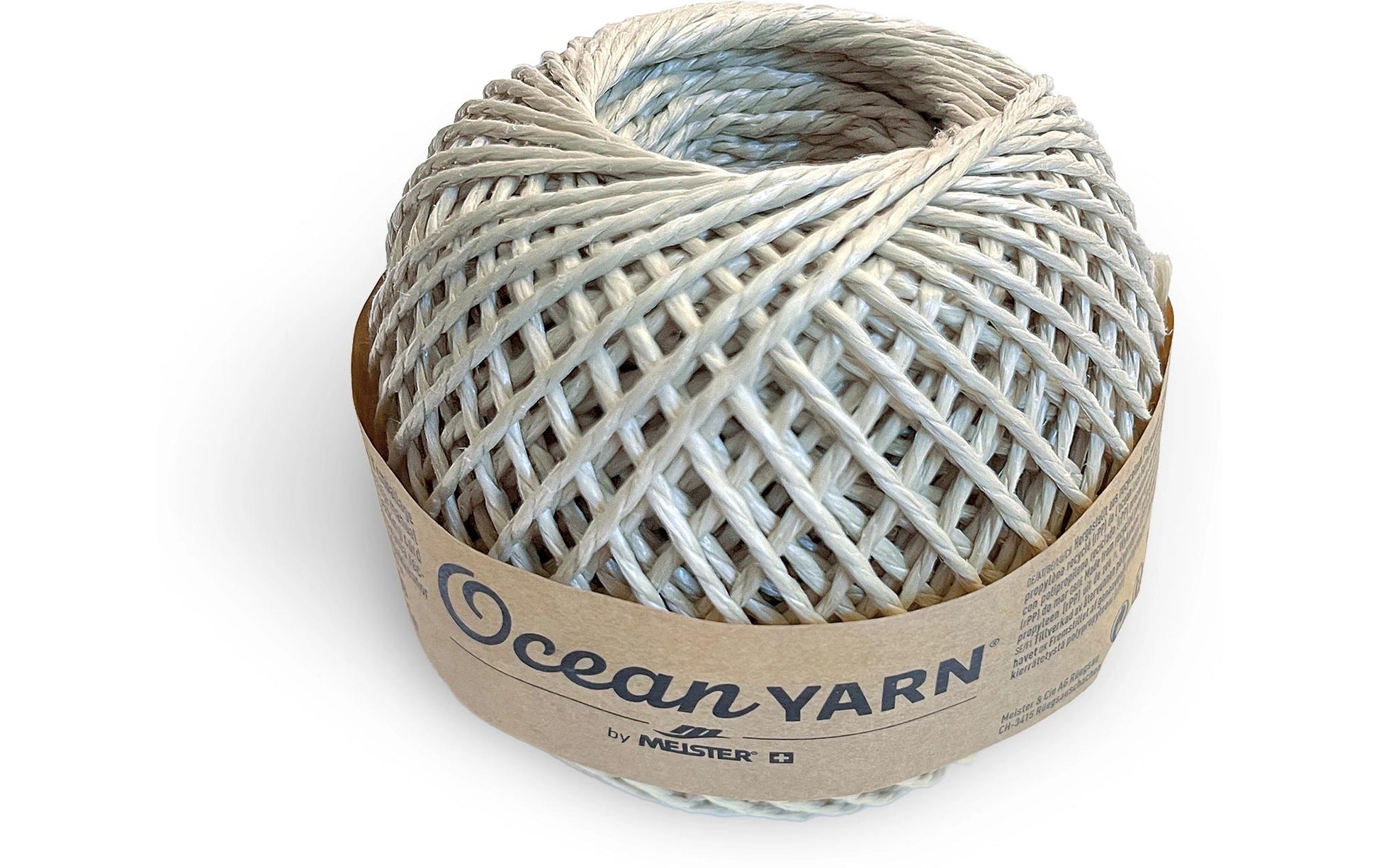 Meister OceanYarn – Kordel Polypropylen (recycelt), beige Ø 2 mm × 100 m