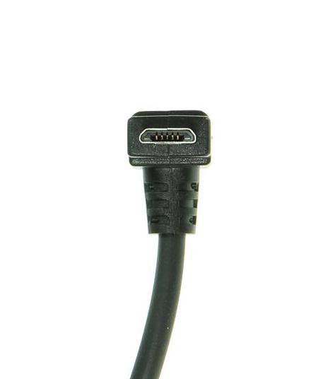 Brodit Ladekabel – Zigarettenanzünder auf Micro-USB, Schwarz