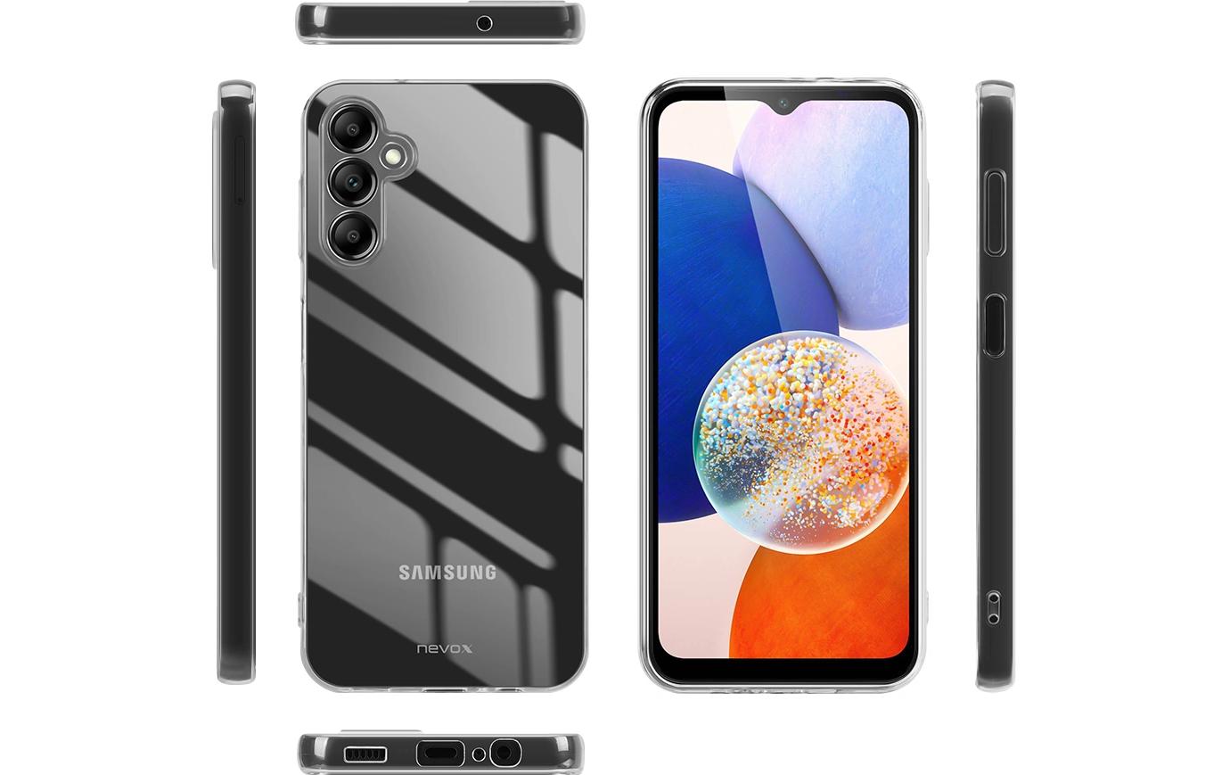 nevox StyleShell Flex – Backcover – für Samsung Galaxy A15 5G / A15 4G, TPU, Transparent