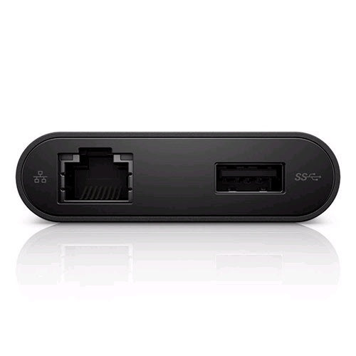 DELL DA200 Multiport-Adapter – USB-C, HDMI/VGA, 1× USB-A, GbE