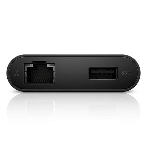 DELL DA200 Multiport-Adapter – USB-C, HDMI/VGA, 1× USB-A, GbE