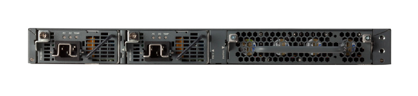 HPE Aruba 7240XM – Security-Gateway/Router, 1GbE, 4× SFP, 2× RJ-45, 350 W, 1U