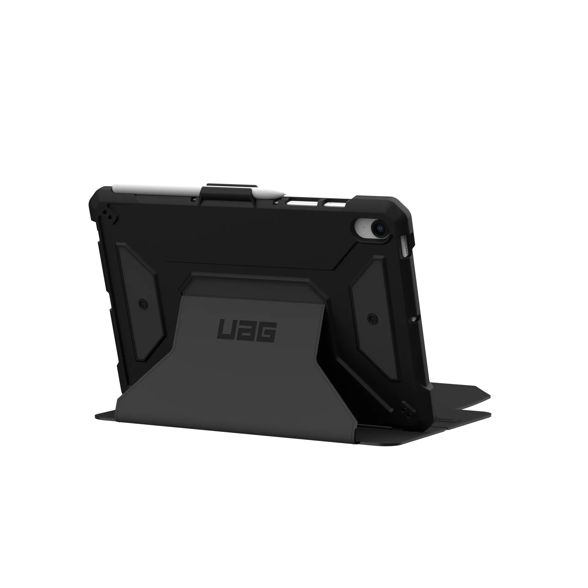 Urban Armor Gear UAG Metropolis SE Tablet-Hülle für Galaxy Tab S9 FE 10,9" – MIL-STD-810G, Stifthalter – Schwarz