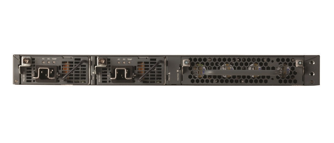 HPE Aruba 7210DC – Security-Gateway/Router, 4× SFP, 2× RJ-45, 1U, 350 W, Schwarz