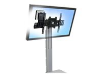 Ergotron MMC VESA-CPU – Montagekit für Neo-Flex Mobile MediaCenter, VESA 75×75/100×100 mm, 4,5 kg, Schwarz