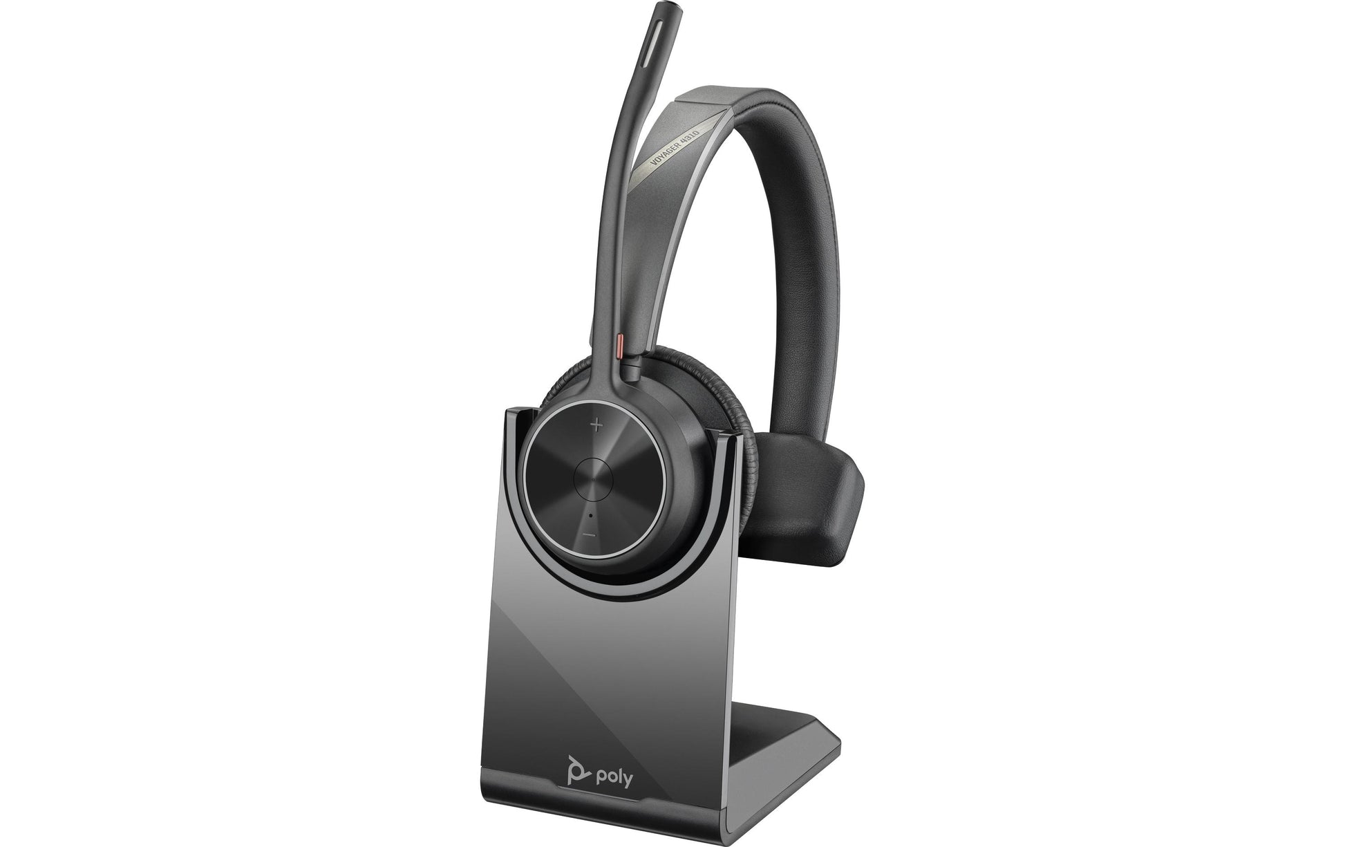 Poly Voyager 4310 Office-Headset – On-Ear, Mono, BT, USB-C, Schwarz, BT 5.2