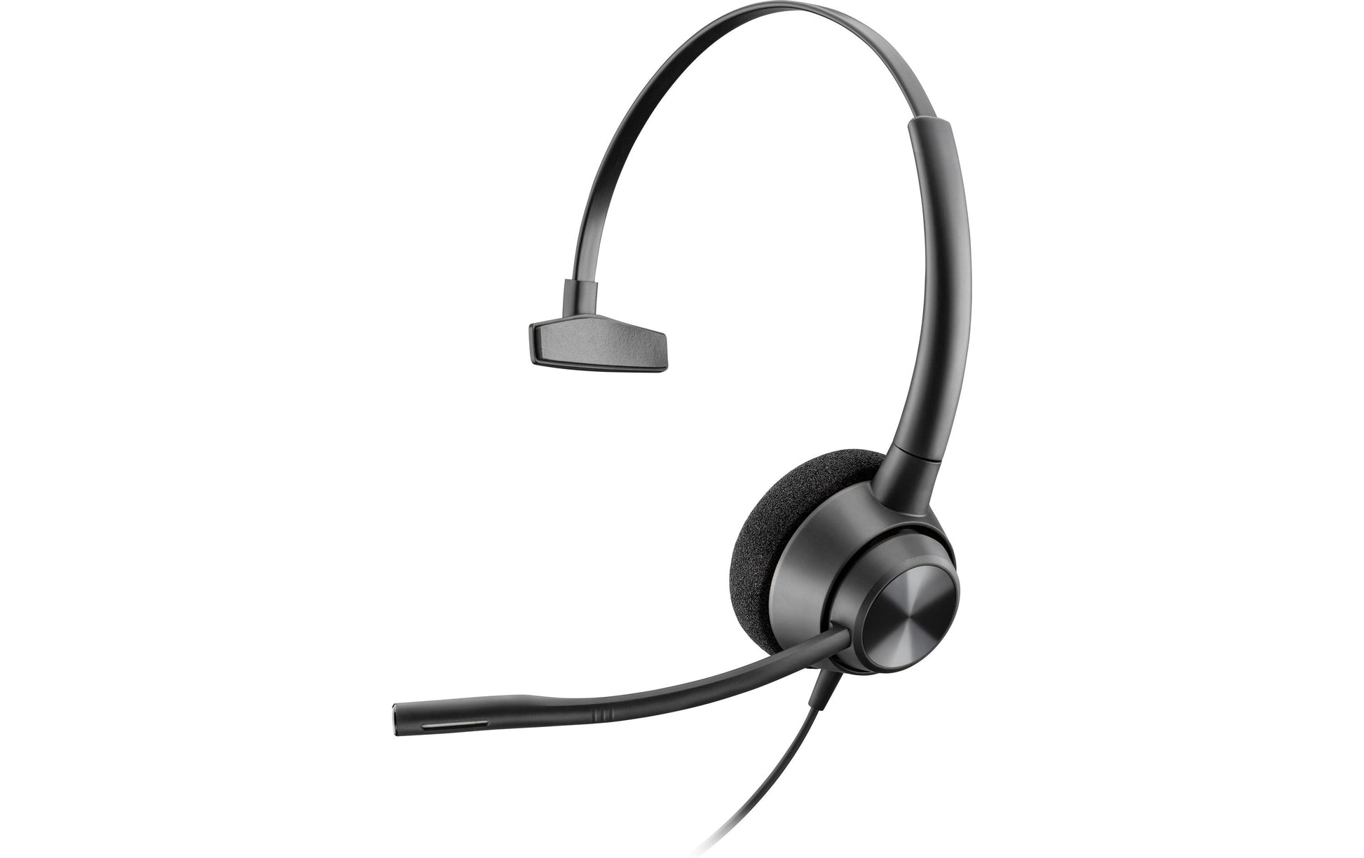 Poly EncorePro 310 Office-Headset – On-Ear, Mono, Kabelgebunden, Schwarz